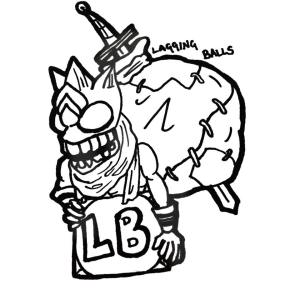 Lagging Balls Podcast Episode 15 Original Art by Thyst