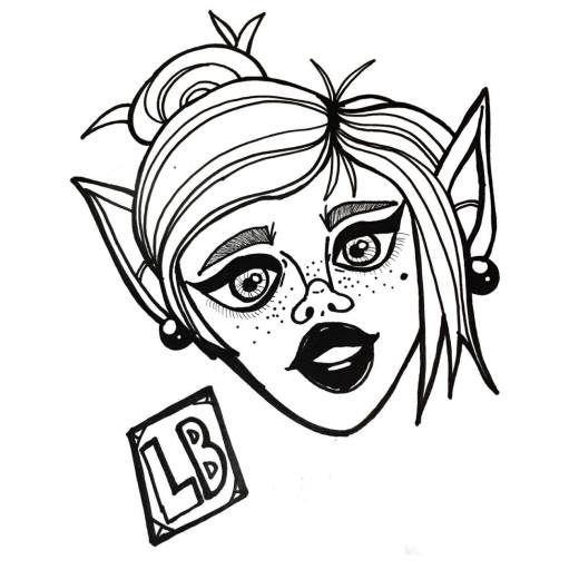 Lagging Balls Podcast Episode 113 original art by Thyst