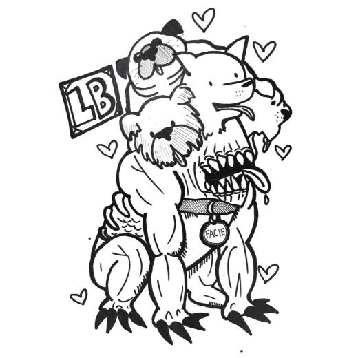 Lagging Balls Podcast Episode 116 original art by Thyst